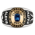 thumbnail image 2 of Order Now for 2025 Graduation, Freestyle Women's Double Row Class Ring, Personalized, High School or College Graduation, 2 of 5