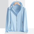 thumbnail image 1 of Chaquetas de protección solar para hombre con capucha de secado rápido UPF50 + verano seda de hielo protección solar UV abrigo ultrafino chaquetas de pesca para deportes al aire libre, 1 of 5