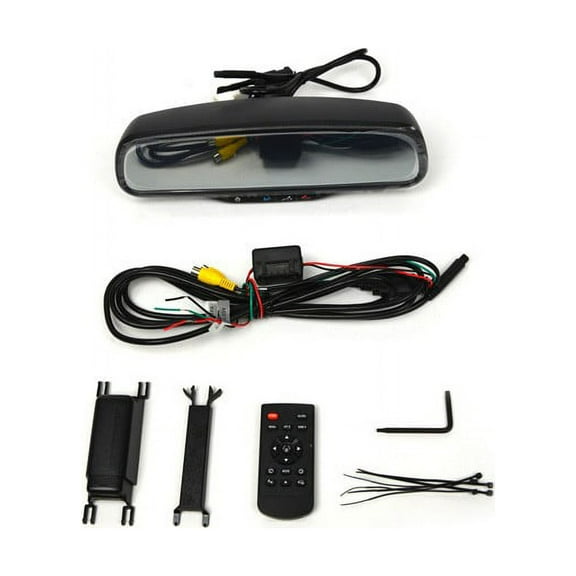 Brandmotion 4.3" Display Mirror with Bluelink Buttons