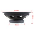 thumbnail image 5 of 300W Car HiFi Coaxial Speaker Vehicle Door Auto Audio Music Stereo Speaker 4inch, 5 of 8