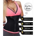 thumbnail image 2 of 3 Clip&1 Zip 6 Steel Boned Waist Trainer Corset Sport Workout Body Shaper Tummy Control, 2 of 4