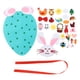 thumbnail image 2 of Ornamentos de Artesanía de Conejito de Bricolaje, Set de Conejo Fieltro de Pared Colgante DiverTido Diseño Lindo 29pcs Para Sala de Estar para Niños Pequeños, 2 of 7