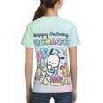 thumbnail image 3 of Sanrio Pochacco Kids T-Shirt 3d Printed Graphic T-Shirts Boys And Girls Short Sleeve Shirts For Youth Kids X-Small, 3 of 6