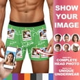 thumbnail image 2 of Wxolcjlv Mens Boxer Briefs DIY Funny Print Valentine's Day Underwear Stylish Elastic Boxer Shorts Men's Novelty Gifts, 2 of 8