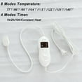 Electric Heated Full Mattress Pad Safe Queen SIZE w/ 8 Temperature and