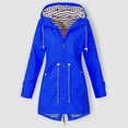 thumbnail image 2 of Siilsaa Jacket Womens Blazer Jackets for Women 3/4 Ruched Sleeve Work Casual Blazer Blue,2XL, 2 of 4