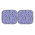 thumbnail image 7 of Goofa Daisies Flowers Pattern 2 Piece Car Windshield Sun Shade Foldable | Front Windshield Shade for Sun, Heat and UV Rays | Sunshade for Car Front Window-, 7 of 7
