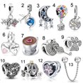 thumbnail image 3 of Pandora Colgante De Plata 925 Encanto Globo Aviones Café Accesorios Clásicos, 3 of 4