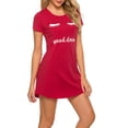 thumbnail image 5 of URMAGIC Womens Cute Cotton Nightdress Nightgown Loose Pajamas Nightshirt Loungewear, 5 of 5