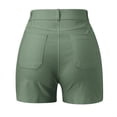 thumbnail image 7 of Sngxgn Womens Lightweight Shorts Casual Baggy Trendy Short Pants Elastic Waist Drawstring Comfy Shorts(Green,XXXL), 7 of 7