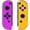 purple&orange, variant on Wireless Controller for Nintendo Switch, L/R Controllers Support Dual Vibration/Motion Control/Wake-up Function,Pink Green