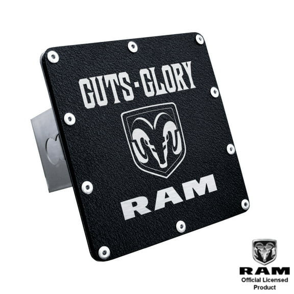 Au-Tomotive Gold Guts-Glory-Ram Class III Hitch Plug-Rugged Black for Dodge RAM