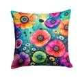 thumbnail image 1 of Coussin Décoratif Anémones Colorées, 1 of 6