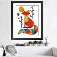thumbnail image 2 of GUOOL Colorful Lowrie Pattern Stamped & Counted Cross Stitch s DIY Needlepoint 14CT 22x30cm 14CT, 2 of 8