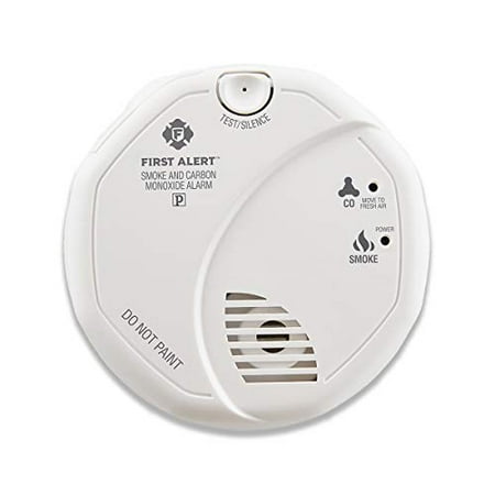 First Alert Smoke Detector and Carbon Monoxide Detector Alarm | Battery Operated, SCO5CN