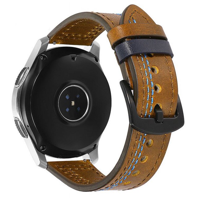Correa de cuero para Samsung Galaxy Watch 6/5/4 Classic, banda de 45mm, 44mm, 40mm, 43mm, 47mm, 46mm, 42mm