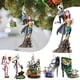 thumbnail image 3 of Halloween Christmas Ornament Tree Decor Nightmare Jack Sally Pendant Hanging, 3 of 5