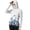 Blue, variant on Women's UPF 50+ Blue Grid UV Protection Jacket Full Zip Hooded Long Sleeve Cooling Sun Shirt,Royal Blue (M)