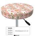 thumbnail image 3 of Cauagu Swan Couple Print Round Stool Covers,Seat Cushion for Round Bar Stool Chair Seat Cover for Bar Round Chair Fits for 12/13/14in Bar Stool Cushion, 3 of 7