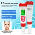 thumbnail image 5 of LCD Digital Water Quality Meter Hydrogen Rich Content Tester 3 In 1 H2/ORP/Temp Monitor Oxidation-reduction Potential Test Pen ,Multifunctional, 5 of 7
