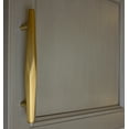 thumbnail image 2 of GlideRite 5 in. Center Solid Faceted Bar Pull Cabinet Hardware Handles, Satin Gold, Pack of 25, 2 of 5