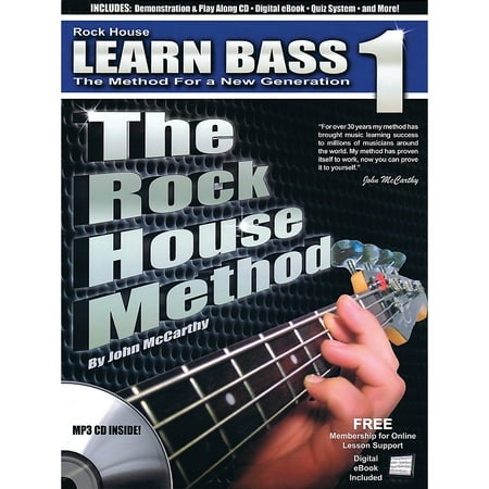 Rock House The Rock House Method - Learn Bass Guitar Book 1