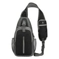 thumbnail image 1 of Men's Chest Bag And Multi Functional Backpack Sports And And Trendy Shoulder Bag Men's Fashion Student Bag, 1 of 4