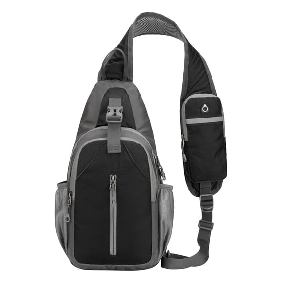 Backpack with Chest Strap Men's Multi Functional Sports Bag 36x20x9cm Trendy Shoulder Straps for Bags