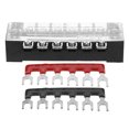 thumbnail image 1 of Milisten 5Jgo De Terminal Block Con Cubierta Aislante Rojo Para Aplicaciones Industriales, 1 of 7