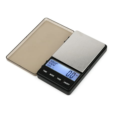 

GRJIRAC Pocket Espresso Scale with Timer 1000g x 0.1g Espresso Coffee Scale for Drip Tray Large Backlit Display Coffee Scale