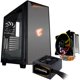 thumbnail image 1 of Gabinete Gamer Gigabyte  AORUS AC300W Lite Fuente de Poder 650W 80 Plus Bronze y Disipador Yeyian Storm 1200, 1 of 3