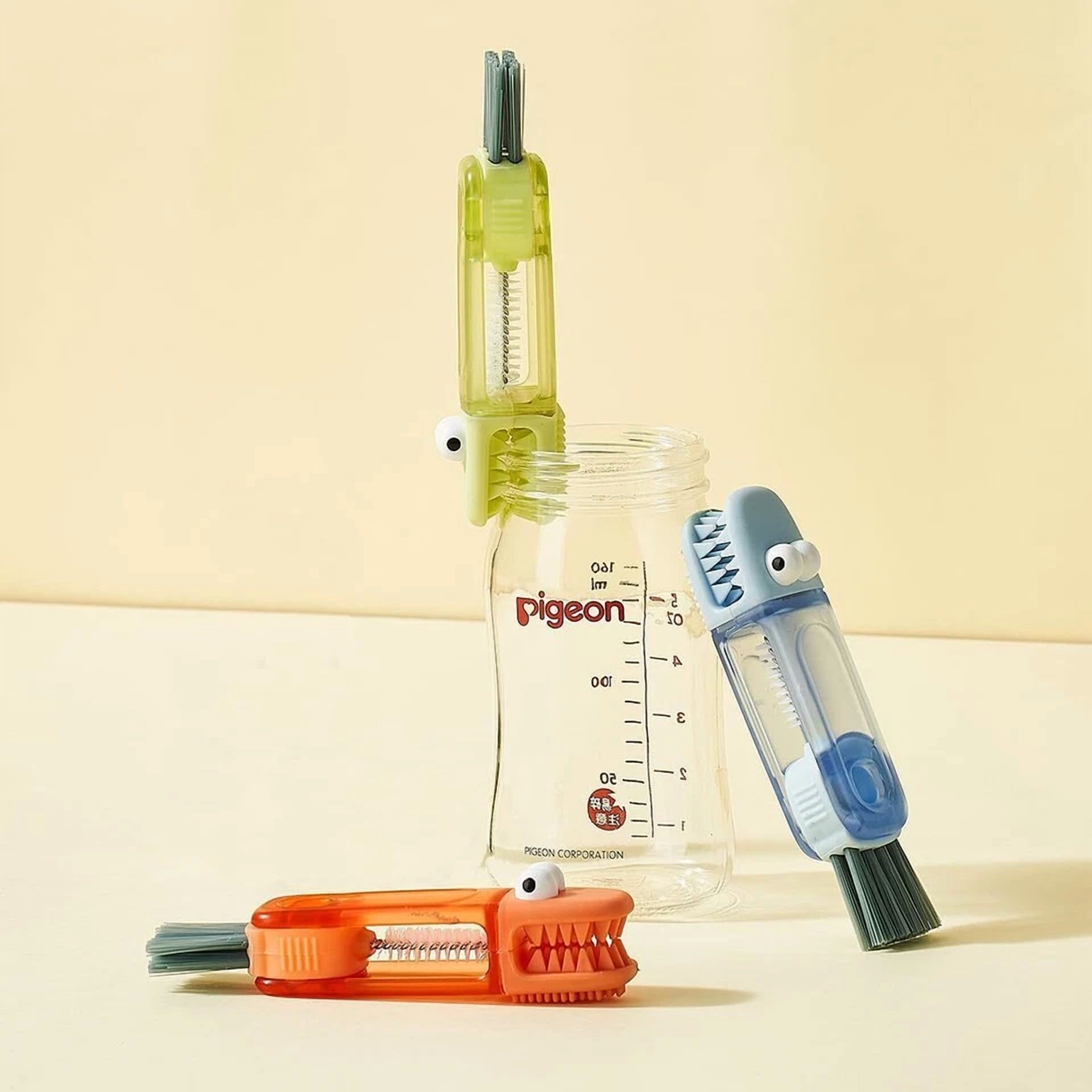 3 In 1 Cup Lid Cleaning Brush Crevice Cleaning Brush Bottle Brushes For Cleaning