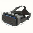 thumbnail image 2 of 3D VR Headset with Binocular Vision - No Power Required, Compatible with Smartphone, PC, PS4, Xbox - Adjustable & Lightweight for VR Games & Movies - Ideal Gift for All Ages, 2 of 6