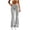 Light Ashy, variant on Women's High Waisted Flare Sweatpants, Y2K Flared Leggings for Women, Baggy Bell Bottom Yoga Pants with Drawstring, Comfy Polyester Cotton Blend Sport Lounge Pants for Athletic,Gym,Daily Wear Black