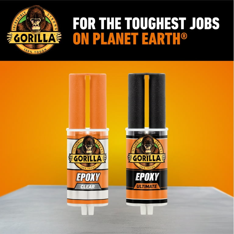 Gorilla Glue Epoxy Resin and Hardener Clear 0.85 oz Syringe