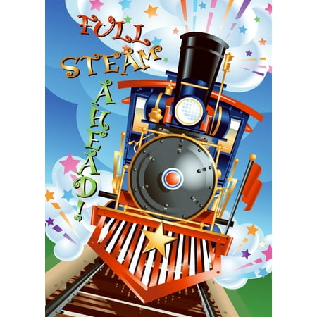 Single Cards-Train Birthday (Pk/6)