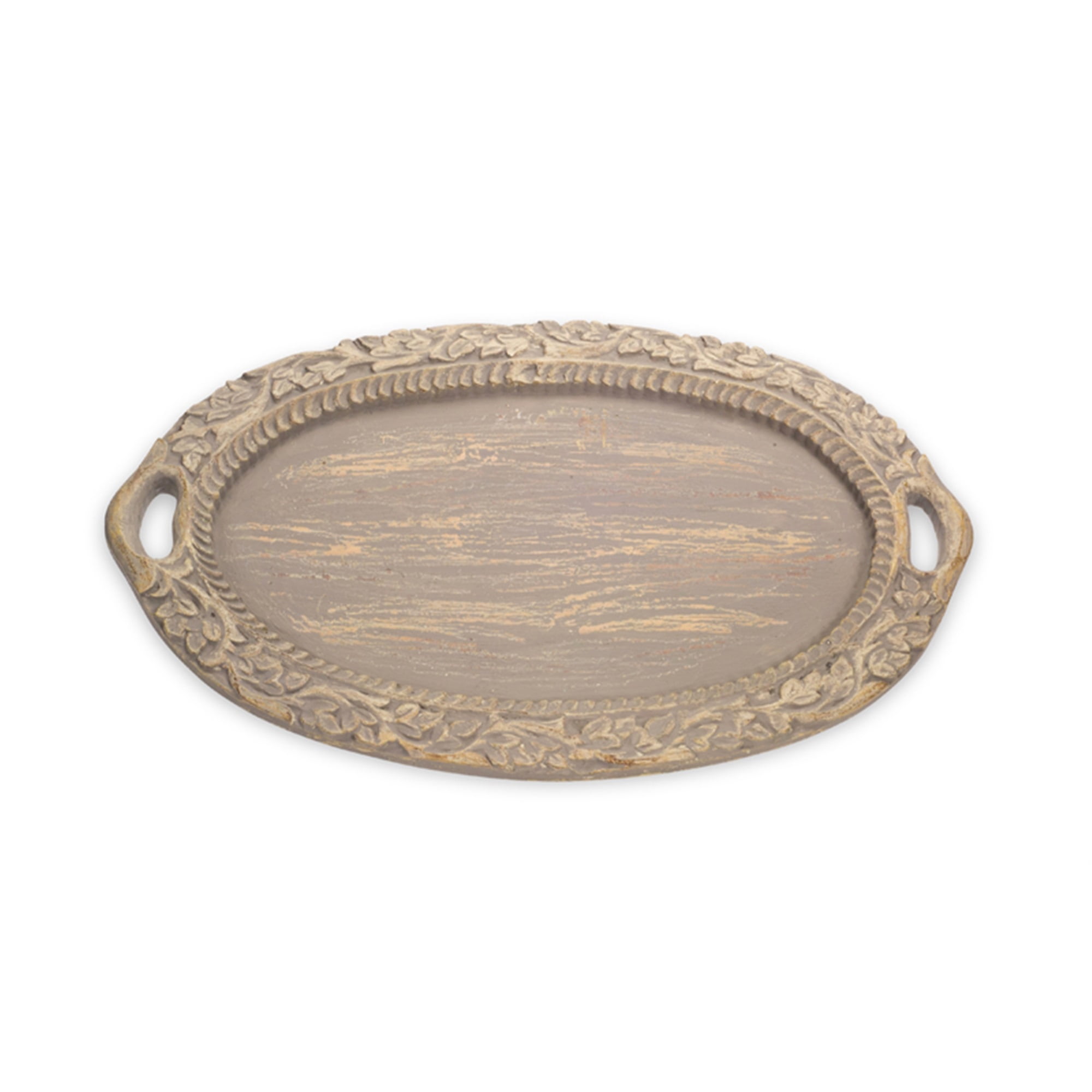 Oval Tray 26"L Resin