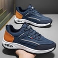 thumbnail image 3 of CORASUN Men's Air Cushion Running Shoes, Lace Up Non Slip Athletic Sneakers, Lightweight Casual Walking Shoes, 3 of 5