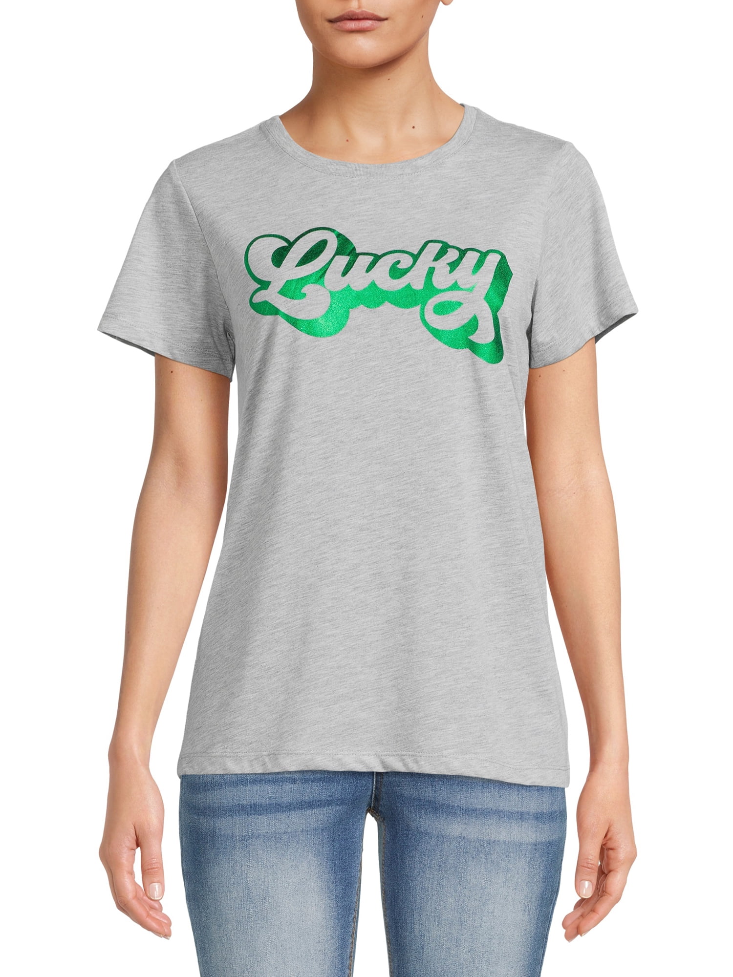 WAY TO CELEBRATE! Way to Celebrate Women's Lucky Graphic T-Shirt