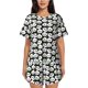 thumbnail image 1 of Fotbe Panda Bear Conjunto de Pijama Estampado para Mujer, 2 Piezas, Ropa de Dormir con Camiseta de Manga Corta y Shorts Suaves-Medium, 1 of 6