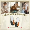 thumbnail image 7 of Lsque Four Cats Watching Rain Pattern Womens Comfort Cotton on Scuff With Memory Foam and Anti-skid Sole Slipper-40/41, 7 of 7