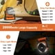 thumbnail image 2 of Ventilador de camping KITWLEMEN con linterna LED recargable de 20000 mAh, 2 of 6