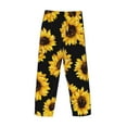 thumbnail image 5 of Disketp Sunflower Men'S Pajama Pants - Ultra Soft Fleece Sleep And Lounge Pants (Size: S-Xxl), 5 of 9
