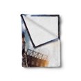 thumbnail image 2 of Teen Room Soft Flannel Fleece Blanket, Professional Baseball Players in the Stadium Playing the Game Pich Sports Print, Cozy Plush for Indoor and Outdoor Use, 70" x 90", Multicolor, by Ambesonne, 2 of 6