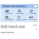 thumbnail image 3 of Keyboard Wrist Rest Cloud Shape Wristpad Mouse Leather Wrist Stand Ergonomic for Laptop Office Mouse Pad Black-White, 3 of 5