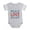 Heather Gray, variant on CafePress - Peacelovehillary - Cute Infant Baby Football Bodysuit