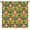 Green-orange, variant on Hippie Flower Curtains, Vintage 60S 70S Hippie Groovy Boho Floral Flower Print Window Treatments, Rod Pocket Thermal Insulated Drapes 2 Panel Sets for Bedroom Living Room, 55"W X 39"L