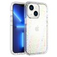 thumbnail image 2 of AMZER Crusta Hybrid Full Body Case for iPhone 13 with Built-in Screen Protector - Glitter Yeet All Over, 2 of 9