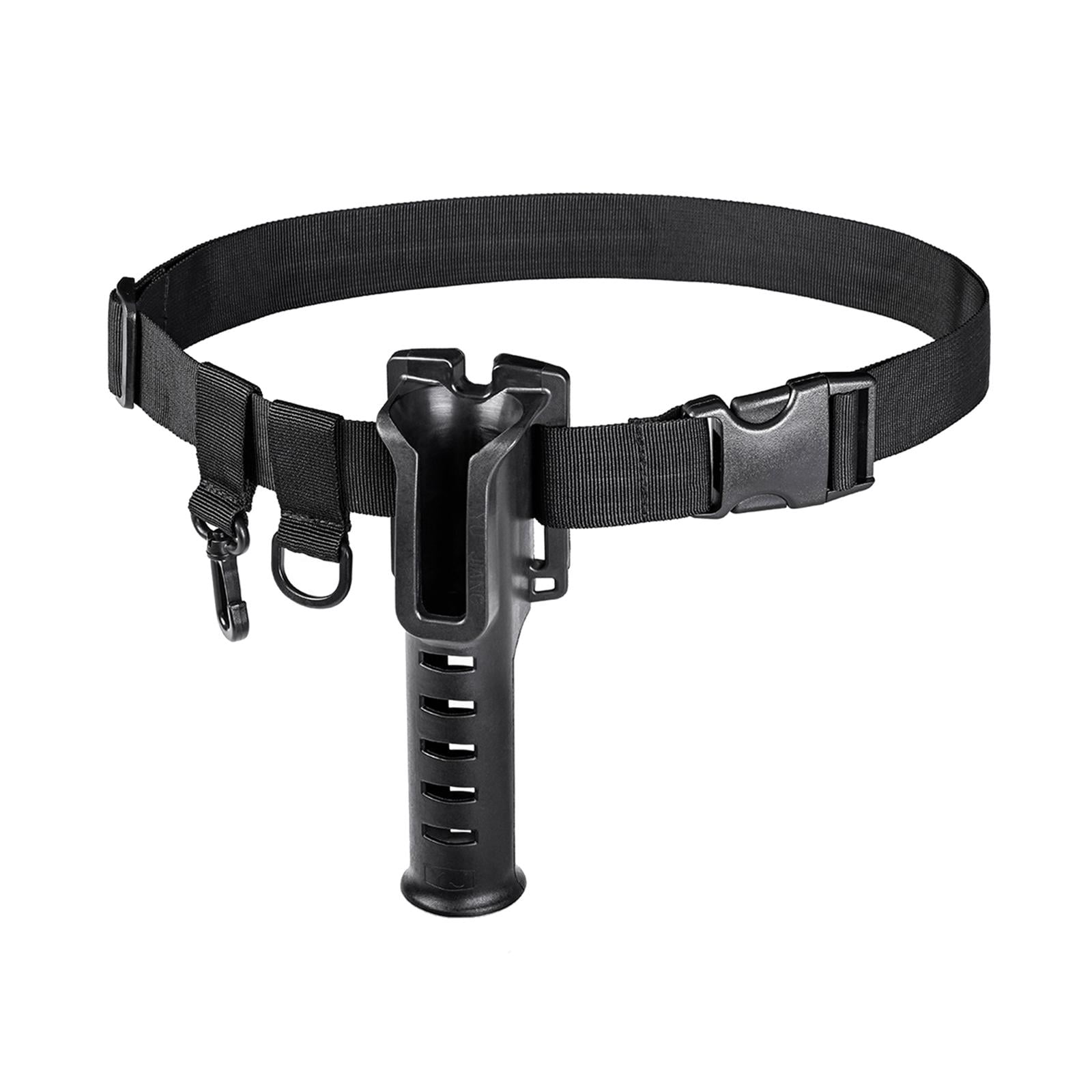 QccHieUs STARer Durable Outdoor Fishing Rod Support Holder Waist Belt Adjustable 84-140cm