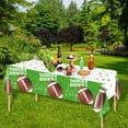 thumbnail image 5 of 1Pc Wallpaper Football Birthday Themed Decorative Tablecloth Table Cloth, 5 of 8